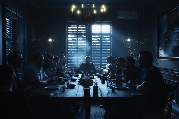 Spotkanie zarządu noc